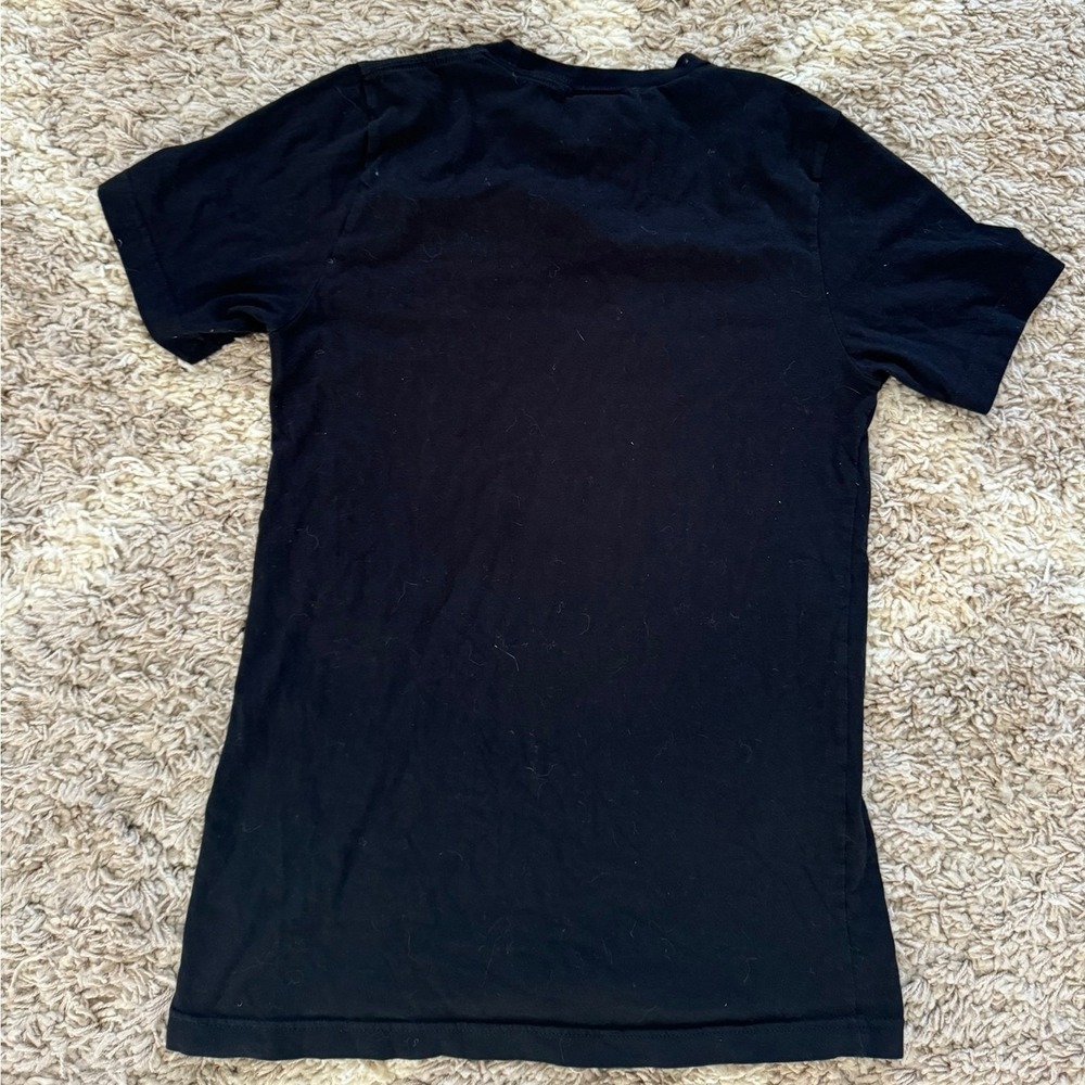 Thrasher Magazine Rose Thorn Logo Graphic T-Shirt Black Small Skateboard Tee - Picture 3 of 5